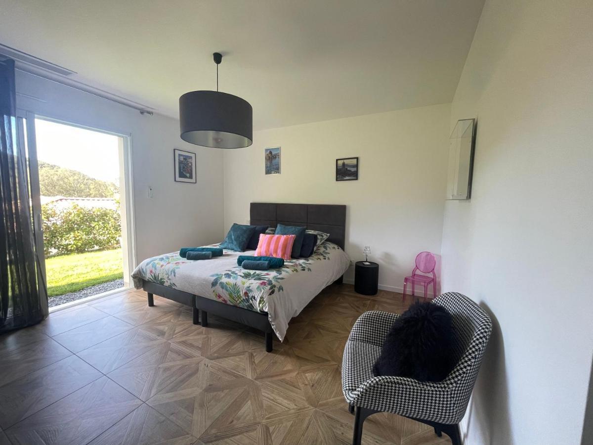 Magnifique Villa Recente Entre Mer Et Montagne Situee Entre Ajaccio Et Porticcio Cauro Esterno foto